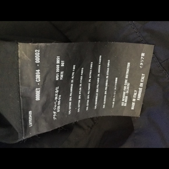 Prada off the shoulders pleat cotton black dress - Picture 6 of 8